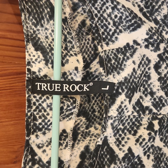 DONATION SALE, BOGO FREE Blue and white snake skin dress - Picture 3 of 4